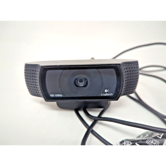 Logitech C920 HD Pro 1080p USB Webcam V-U0028 Black- Zeiss Lens - 860-000334 - Picture 2 of 3